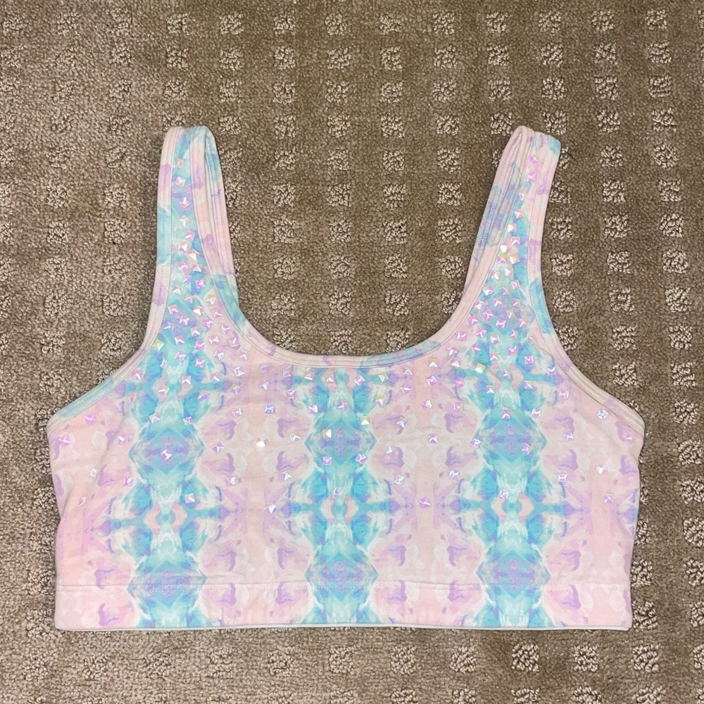 Victoria’s Secret PINK Unlined Wireless Studded Multicolor Bra